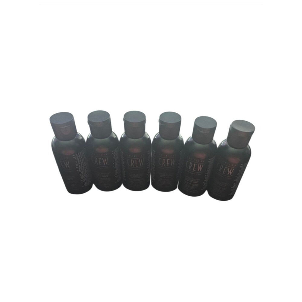 American crew six-pack bundle of men's moisturizing shave cream